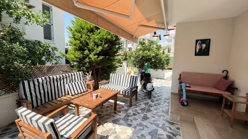 Mature garden